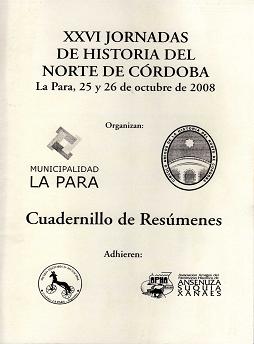 XXVI Jornadas de Historia del Norte de Córdoba